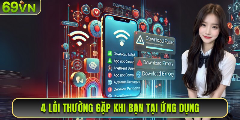 4 lỗi thường gặp khi bạn tại ứng dụng của nền tảng về thiết bị