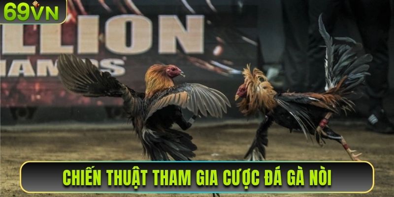 Chiến thuật tham gia cược đá gà nòi